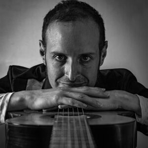 Retrato Guitarrista Moises Ramos